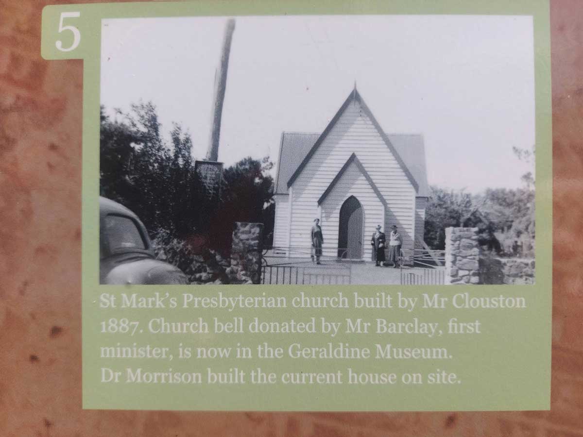Places of Interest in the Woodbury Area Signage at the Eleanor Tripp Library South Canterbury 5