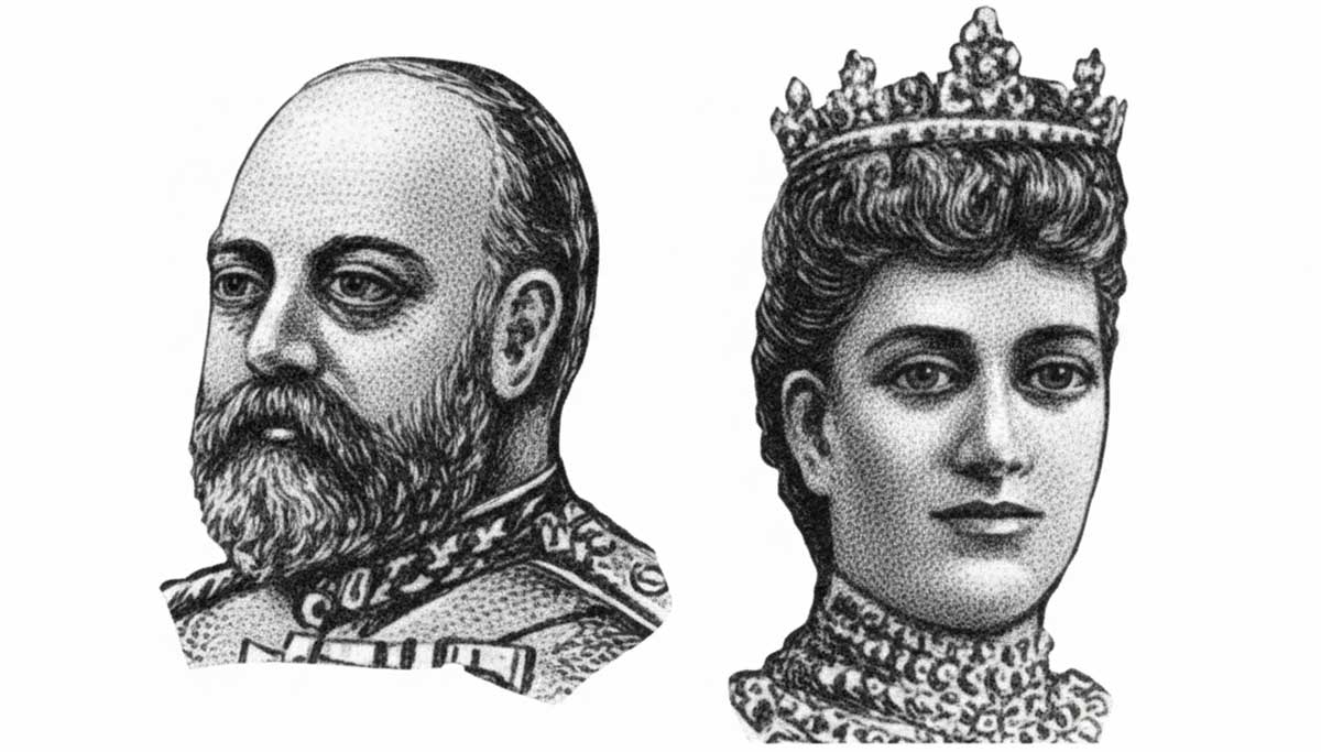 Prince Albert Edward Bertie and Princess Alexandra of Denmark