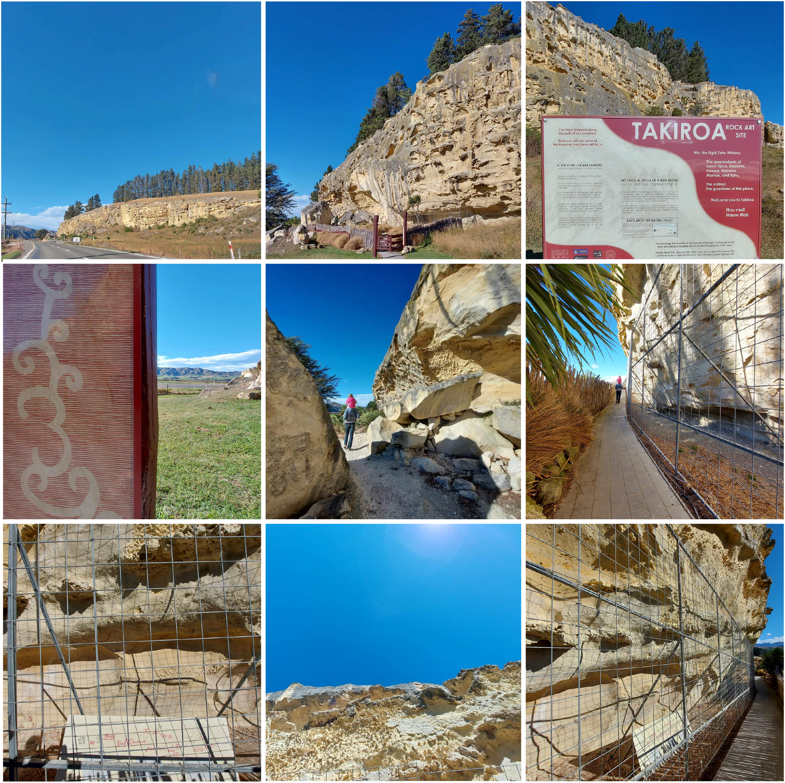 Duntroon Rock Art WuHoo Timaru Rock Art Trail