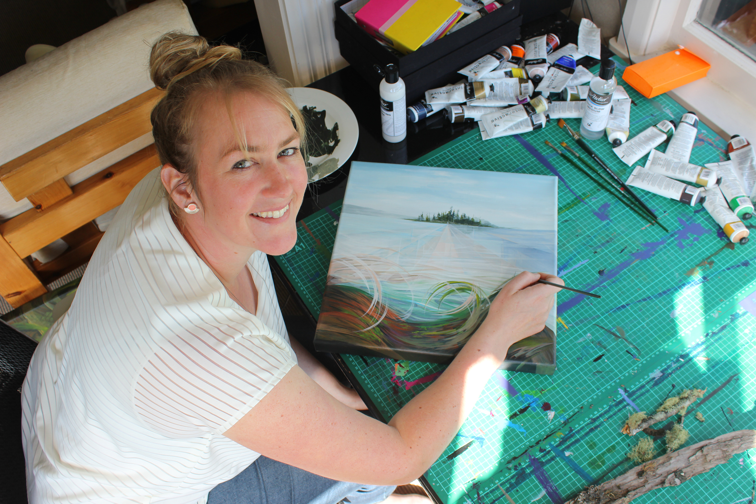 Roselyn Fauth Painting Studio