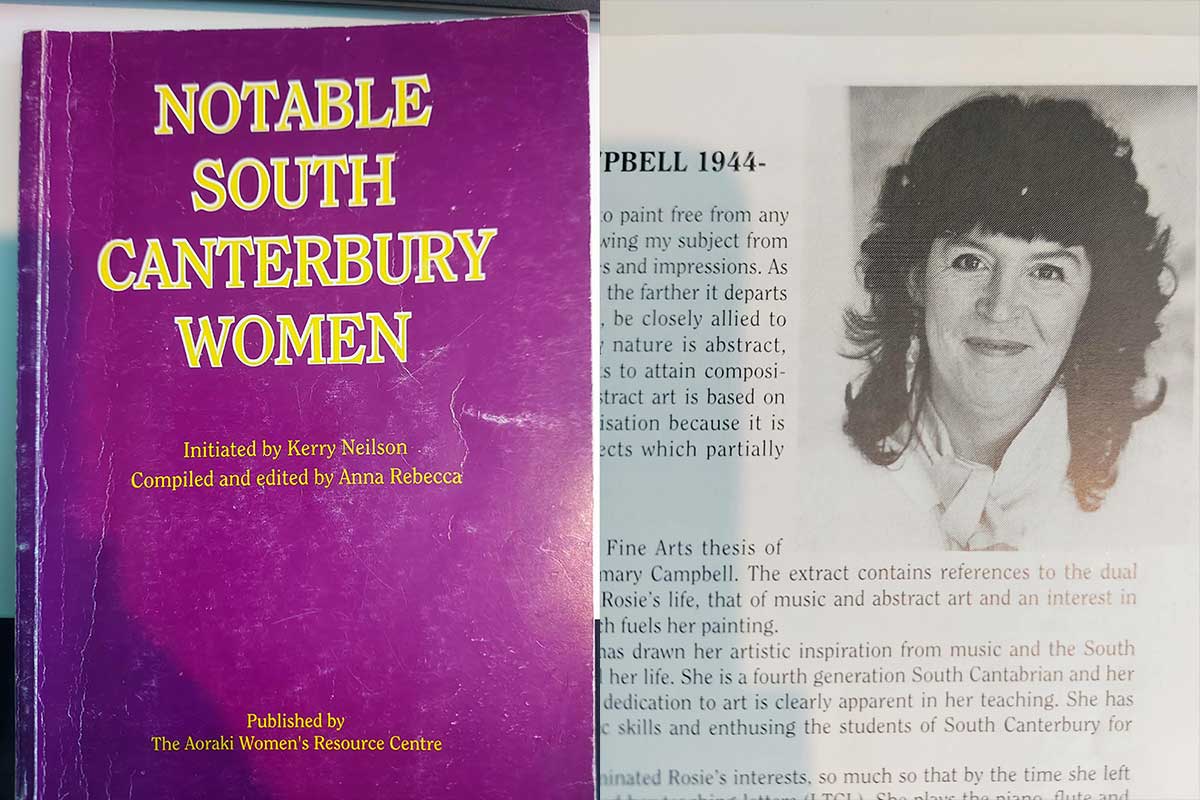 Rosemary Campbell Timaru Girls High School Art Teacher 260210