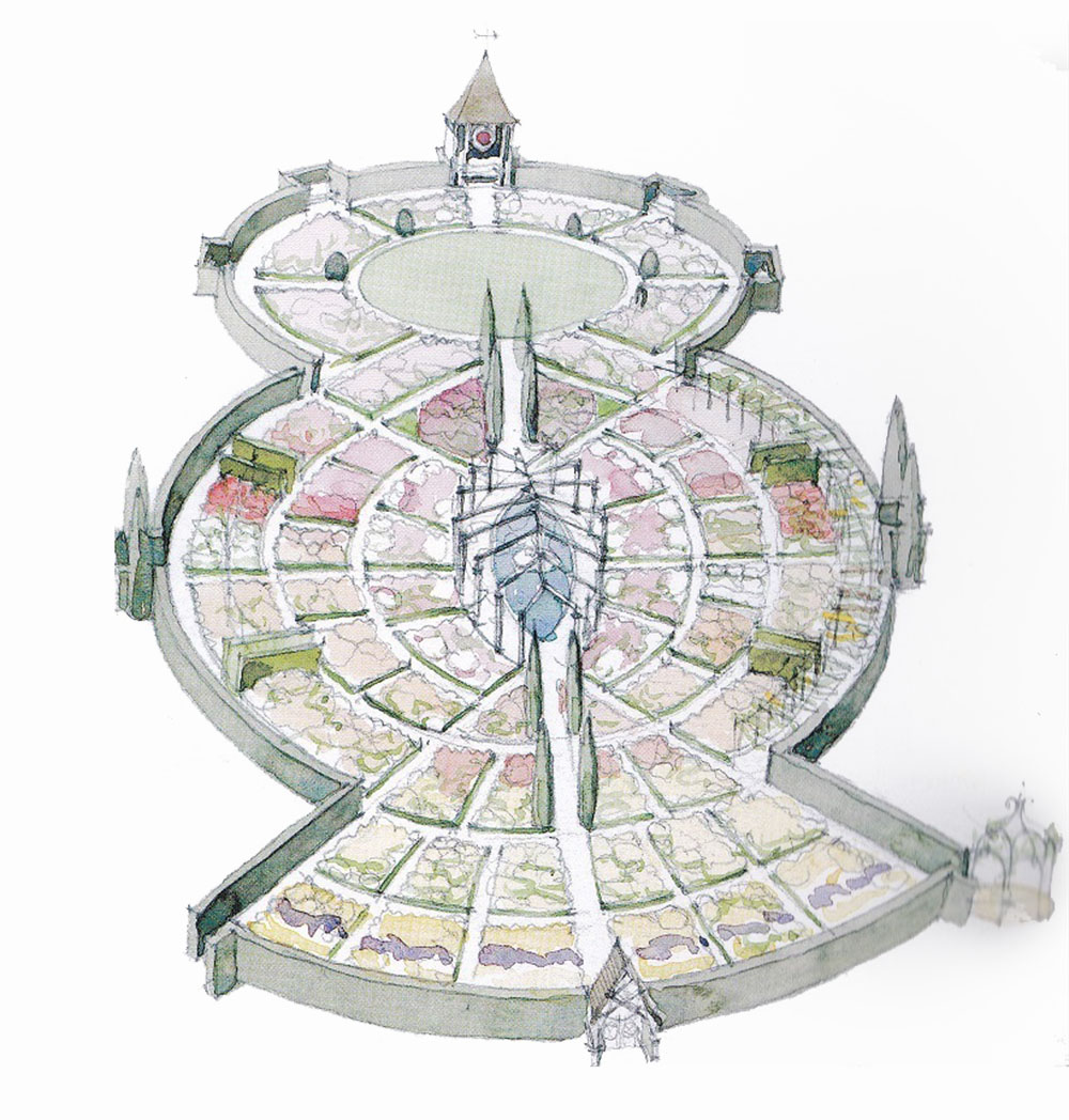 TrevorGrifithsRoseGarden Sketch 1000px