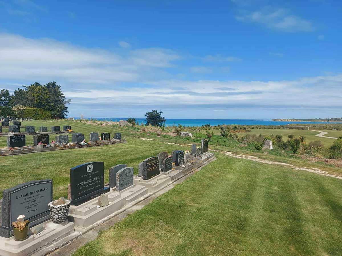 Sir Basil Arthur Grave and View