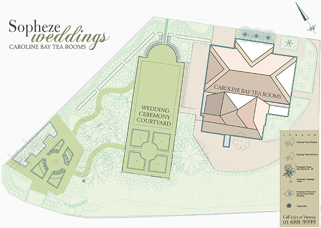 Sopheze Courtyard Map