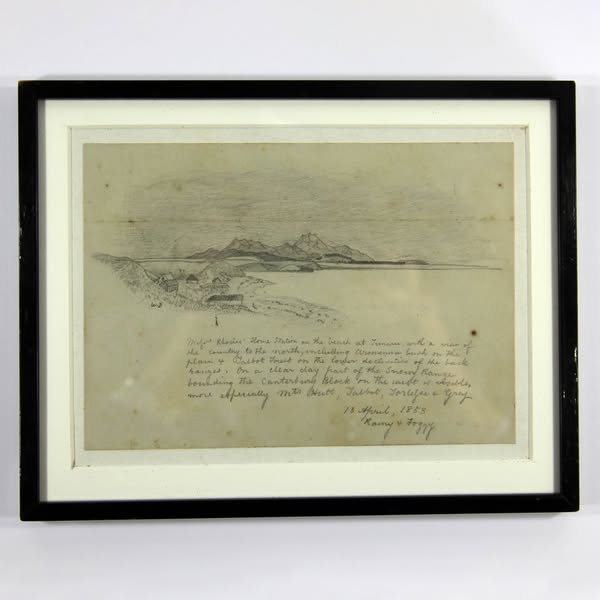 South Canterbury Museum the oldest artwork in the collection