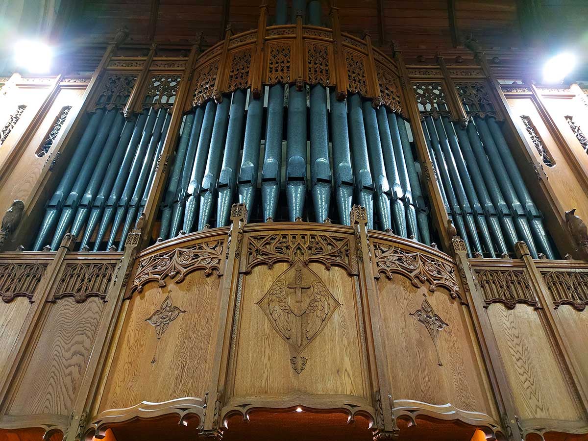 StMarys WoodOrgan by Roselyn Fauth