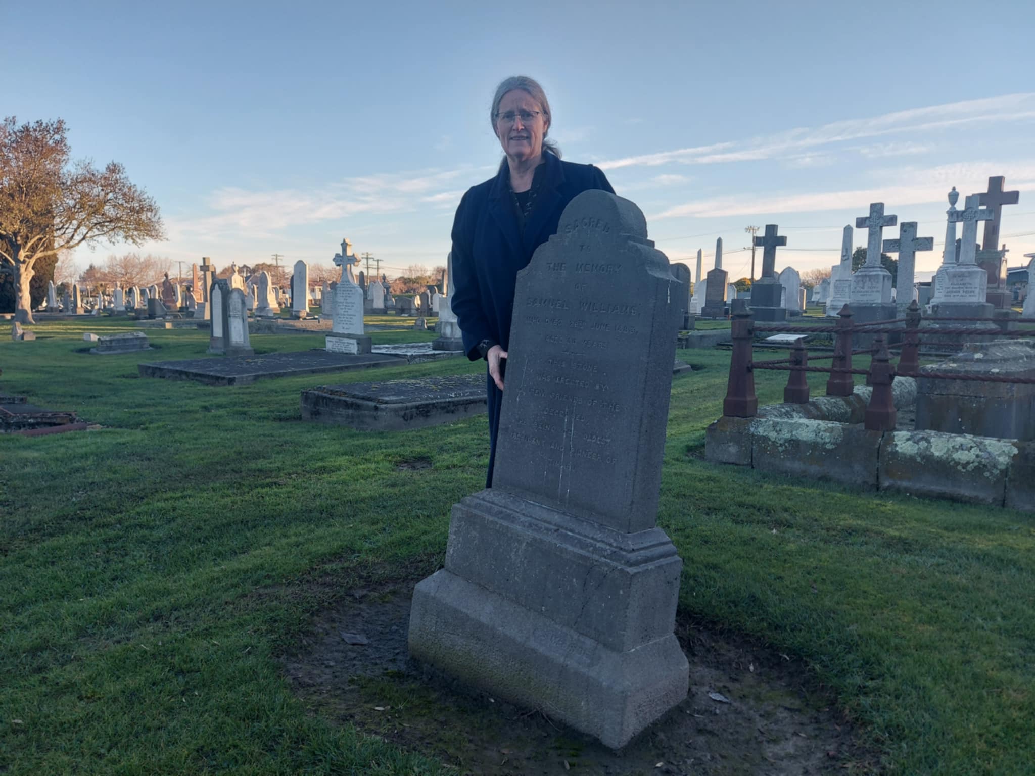 Sue Rine decendant of Ann Williams Photo Roselyn Fauth