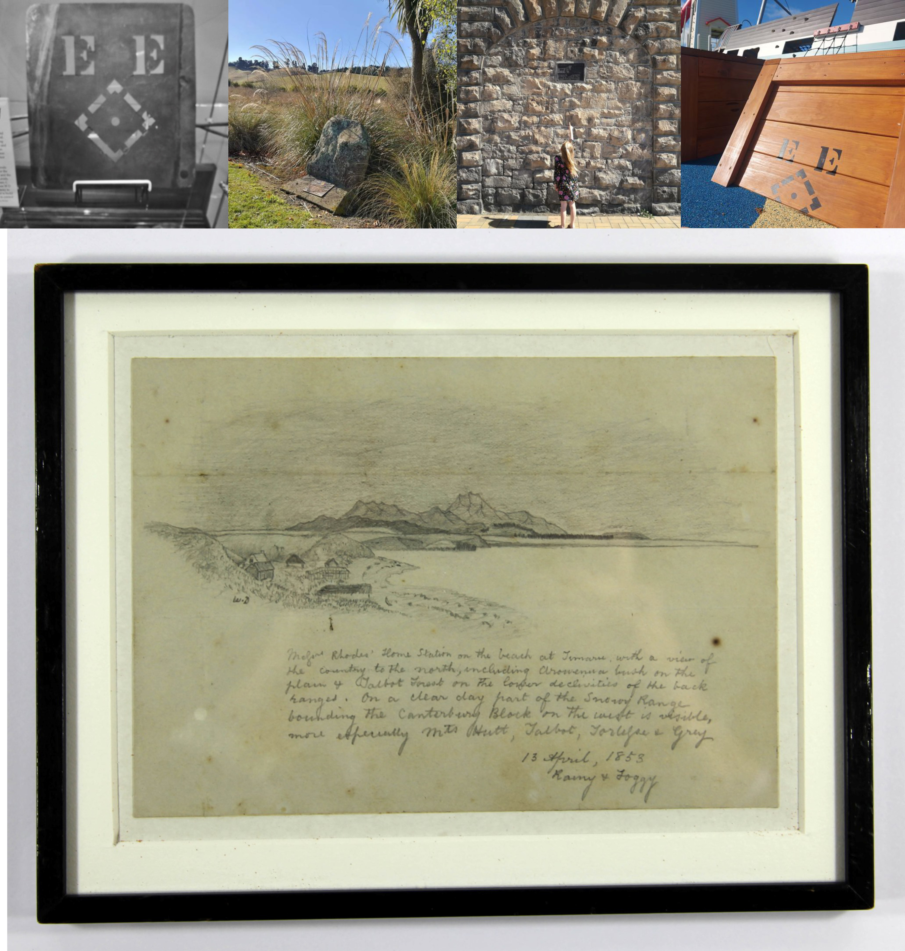 The Oldest Drawing in South Canterbury Museum