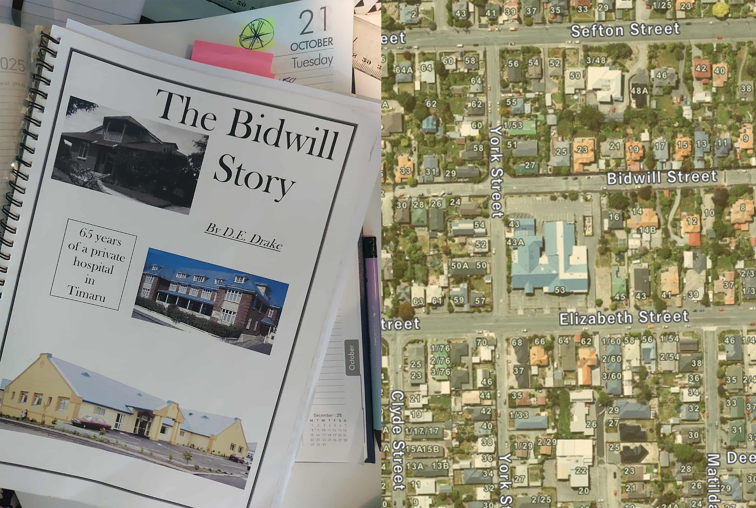 The Bidwill Story Book and Canterbury Maps screen shot 2025