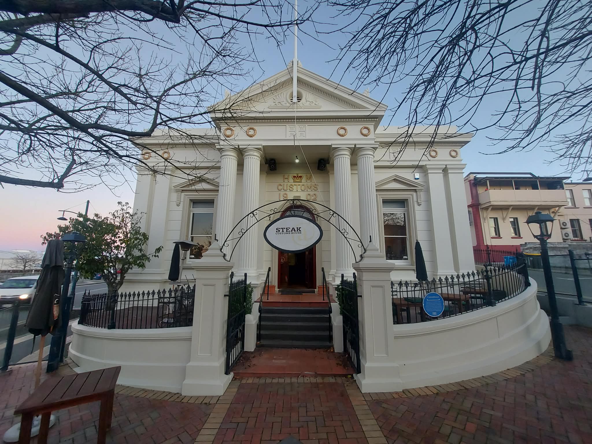 Timaru Customhouse After Repaint at dusk RFauth 2026 2