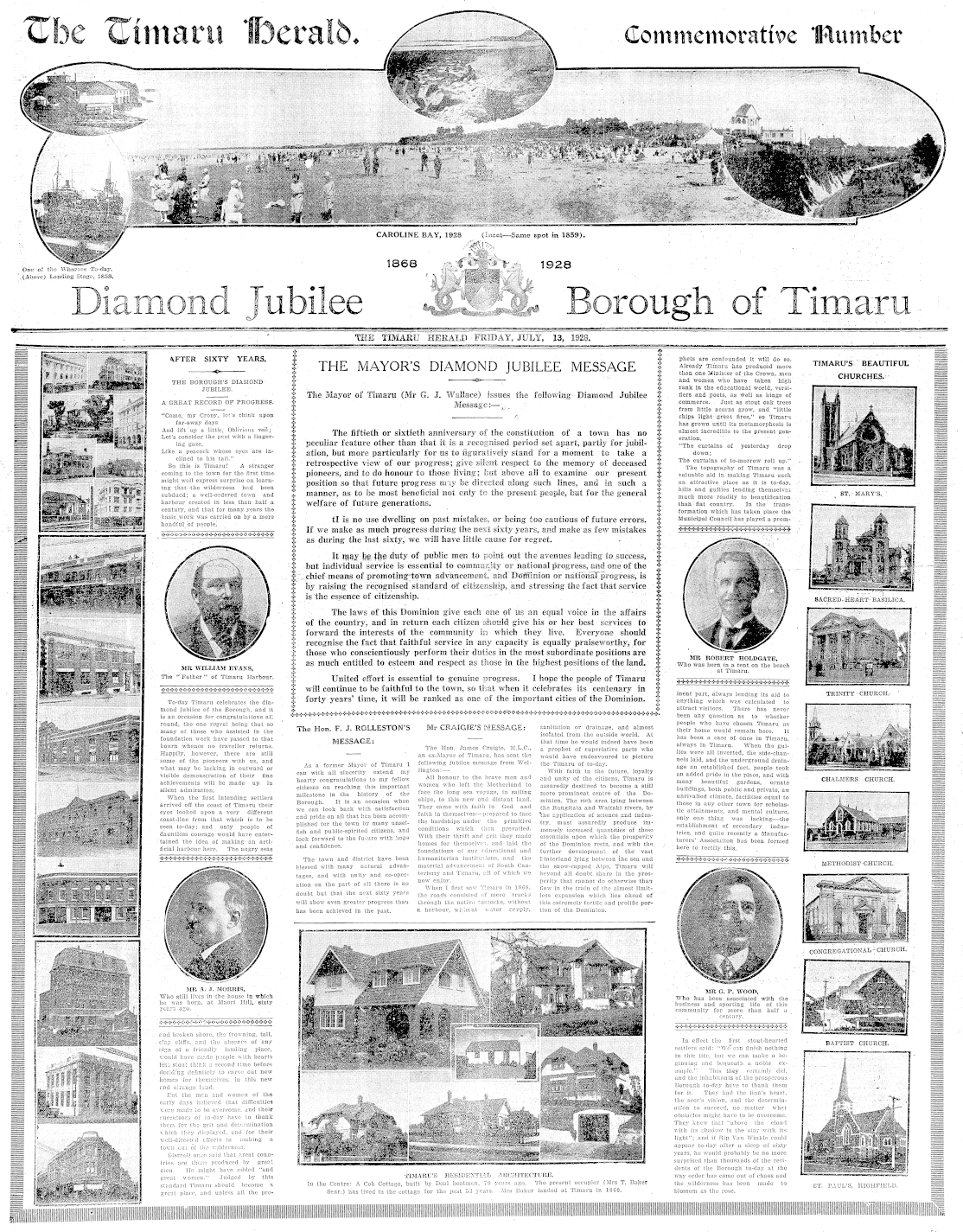 Timaru Herald Diamond Jubalee THD19280713117 1114w c32