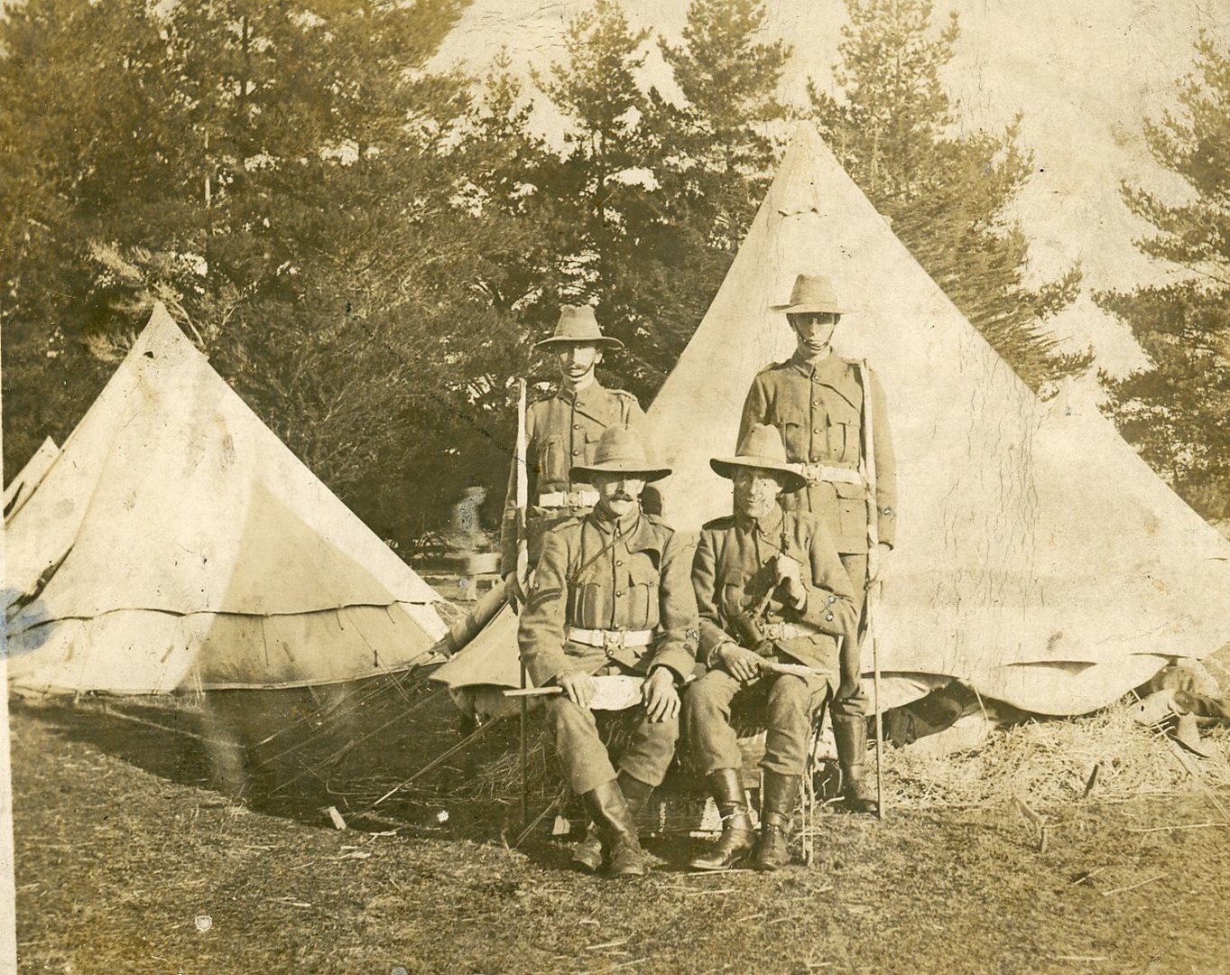 Timaru Rifle Guards portrait 91798 Canterbury Stories