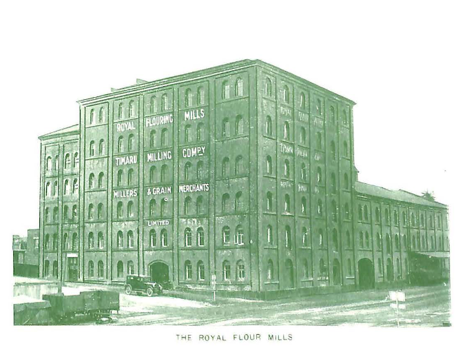 Timaru centennial of the Dominion of New Zealand 1940 Aoraki Heritage Collection 780 Royal Flour Mill