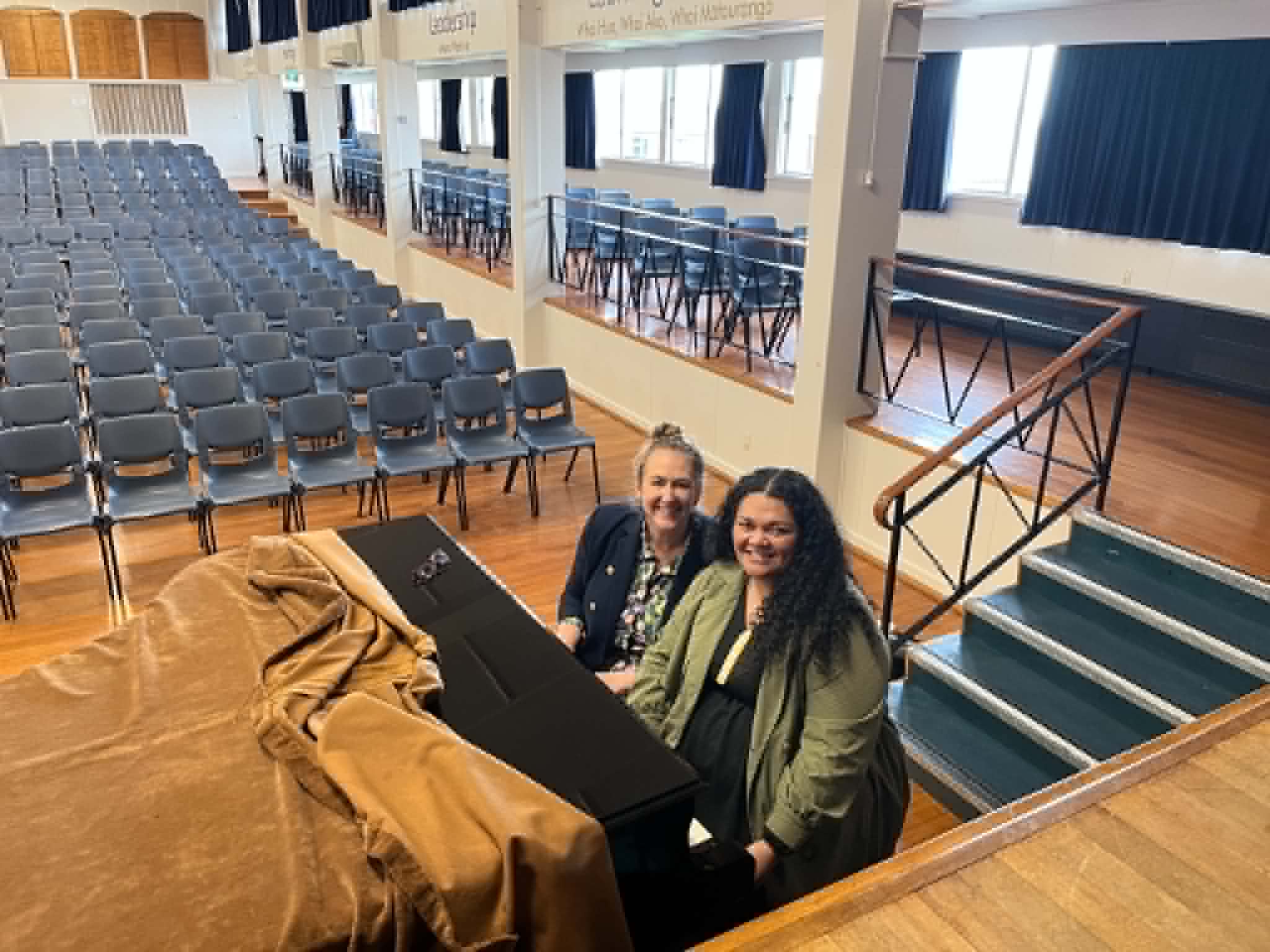 Timaru girls high school roselyn fauth catches up with Sange Malama