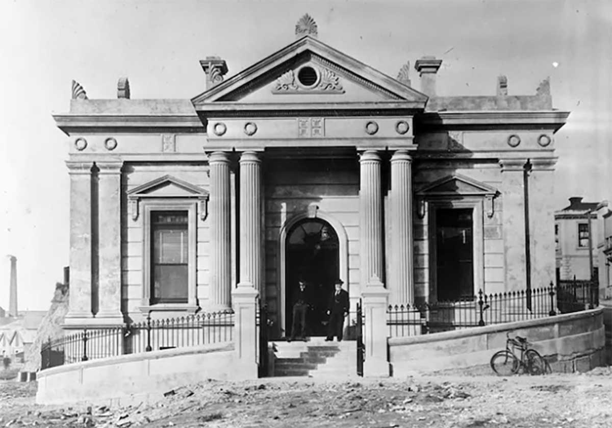 Timarus new Customhouse shortly after its completion in 1902