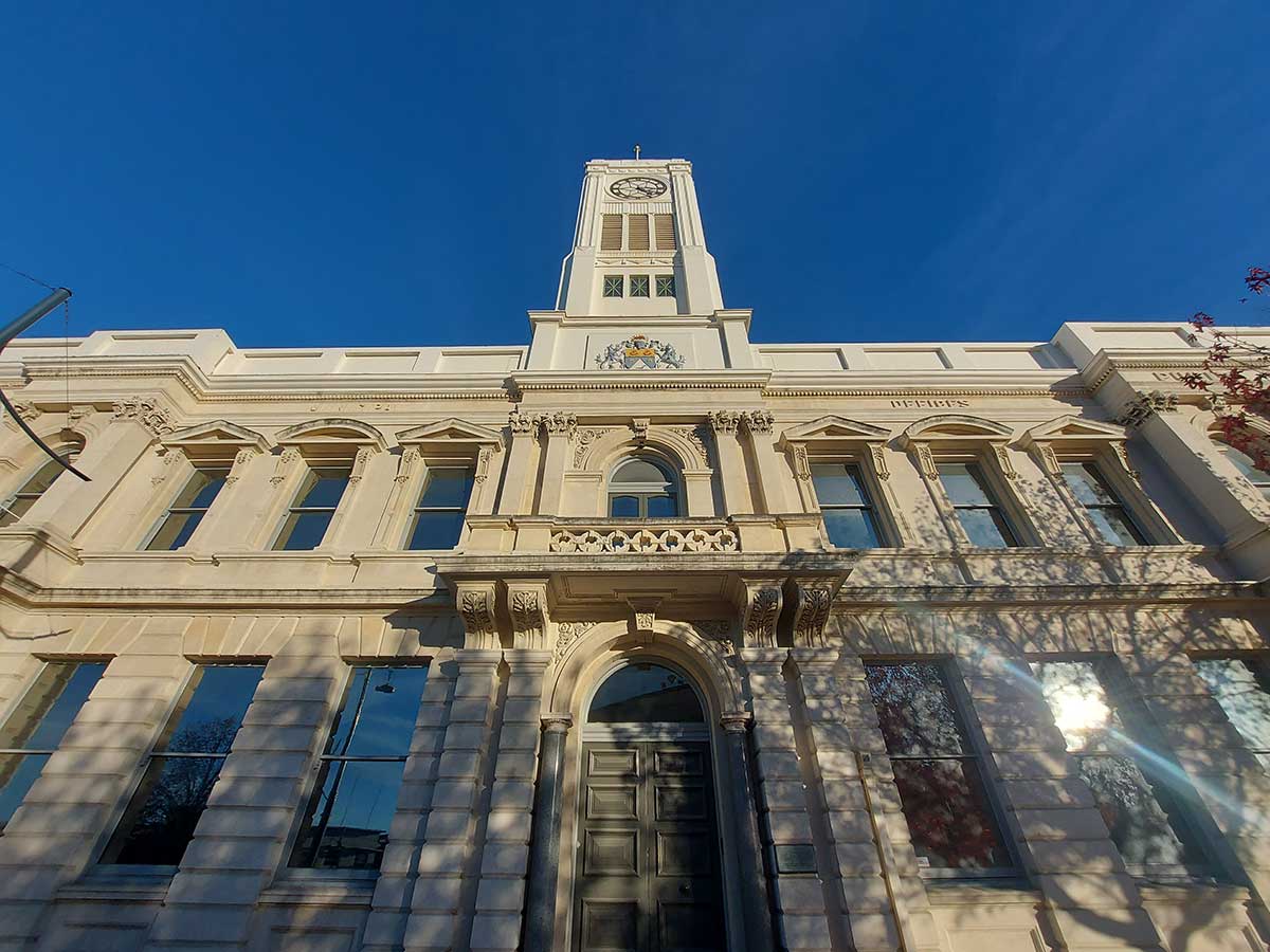 Lamp of remembrance Council clock tower building RFauth 2026 162154