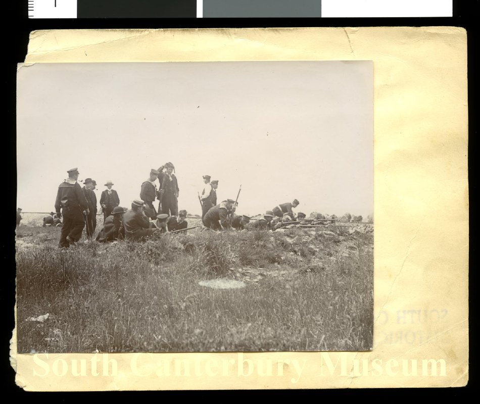 Timaru Port Guards and Timaru City Rifles 303 shooting competition Patiti Point 1904 3517