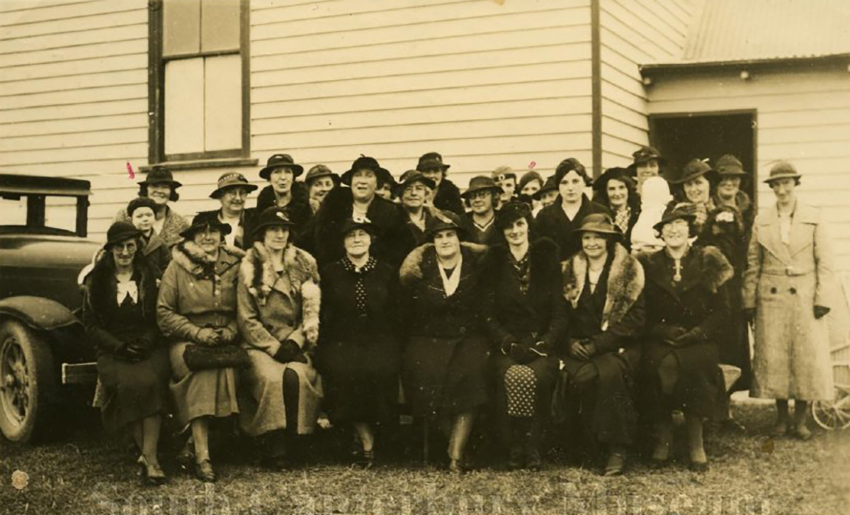 Washdyke Women United Circa 1931 South Canterbury Museum 201200908