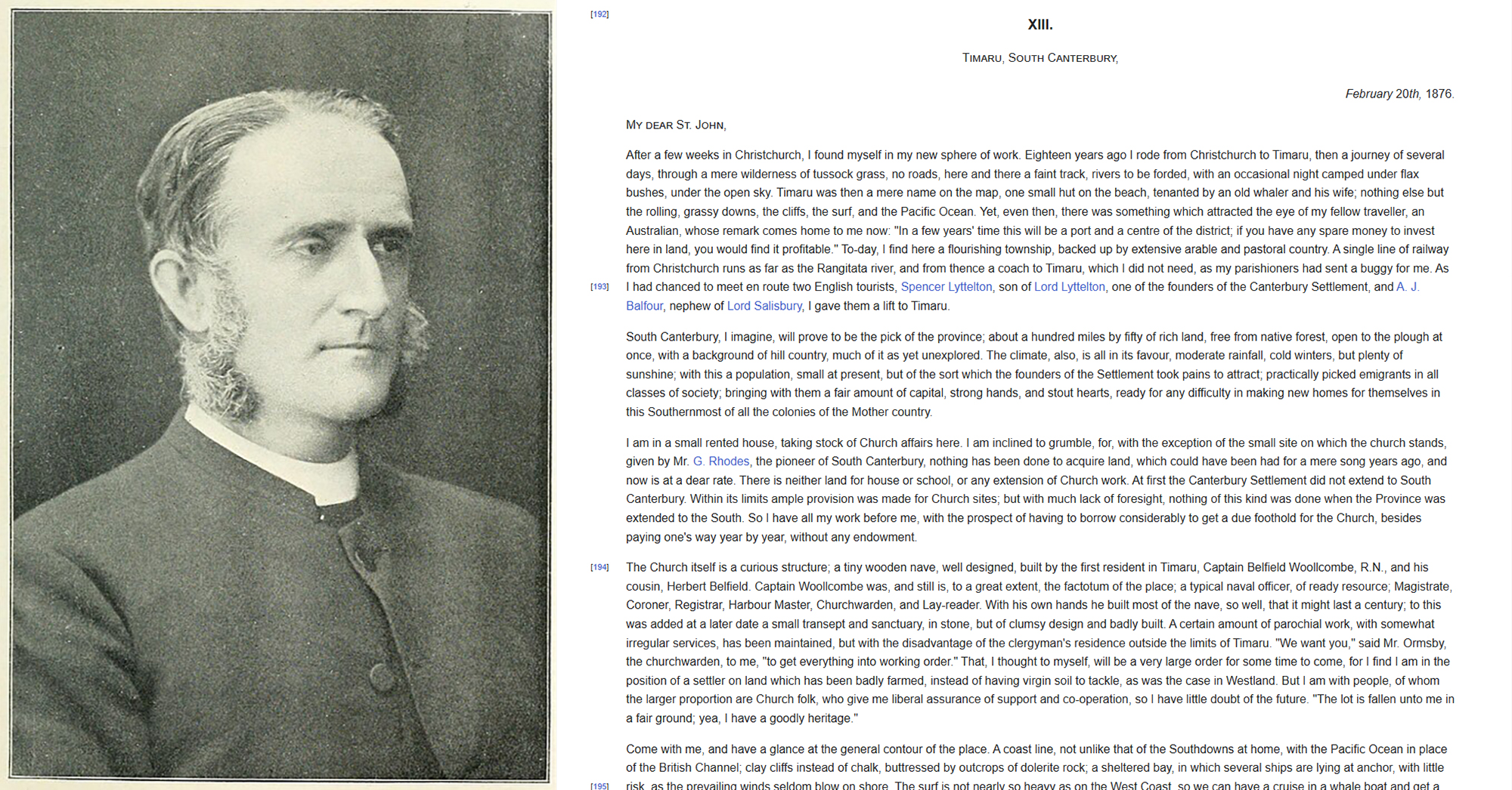 HENRY W HARPER MA Letters from New Zealand p217