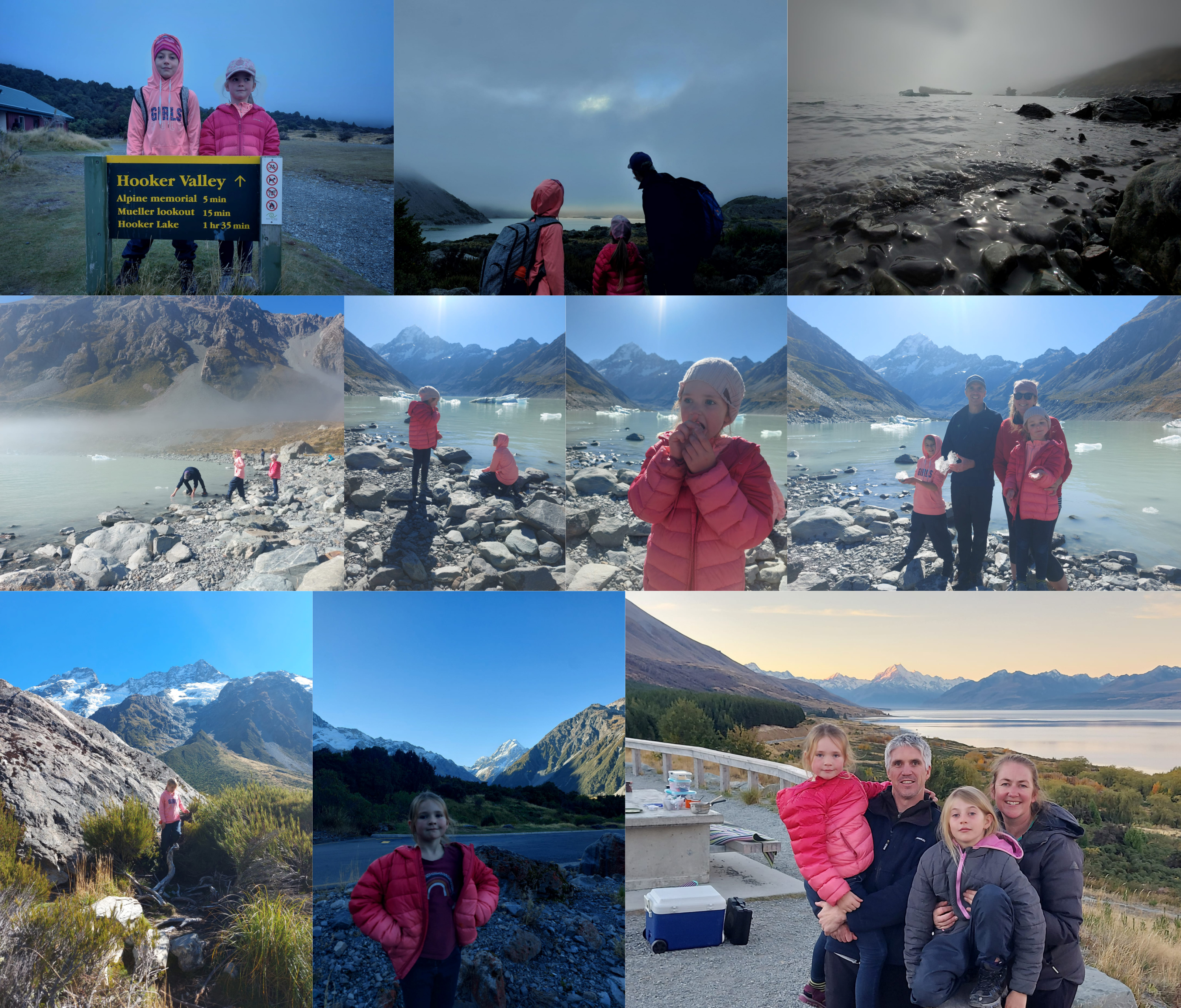 TripToAorakiMtCook InspiredPaintingAndWindow