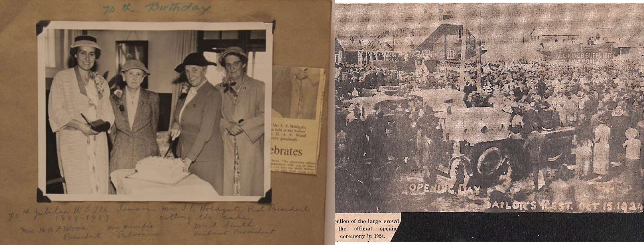 Womens Christian Temperance Union and Seafeares Rest in Timaru