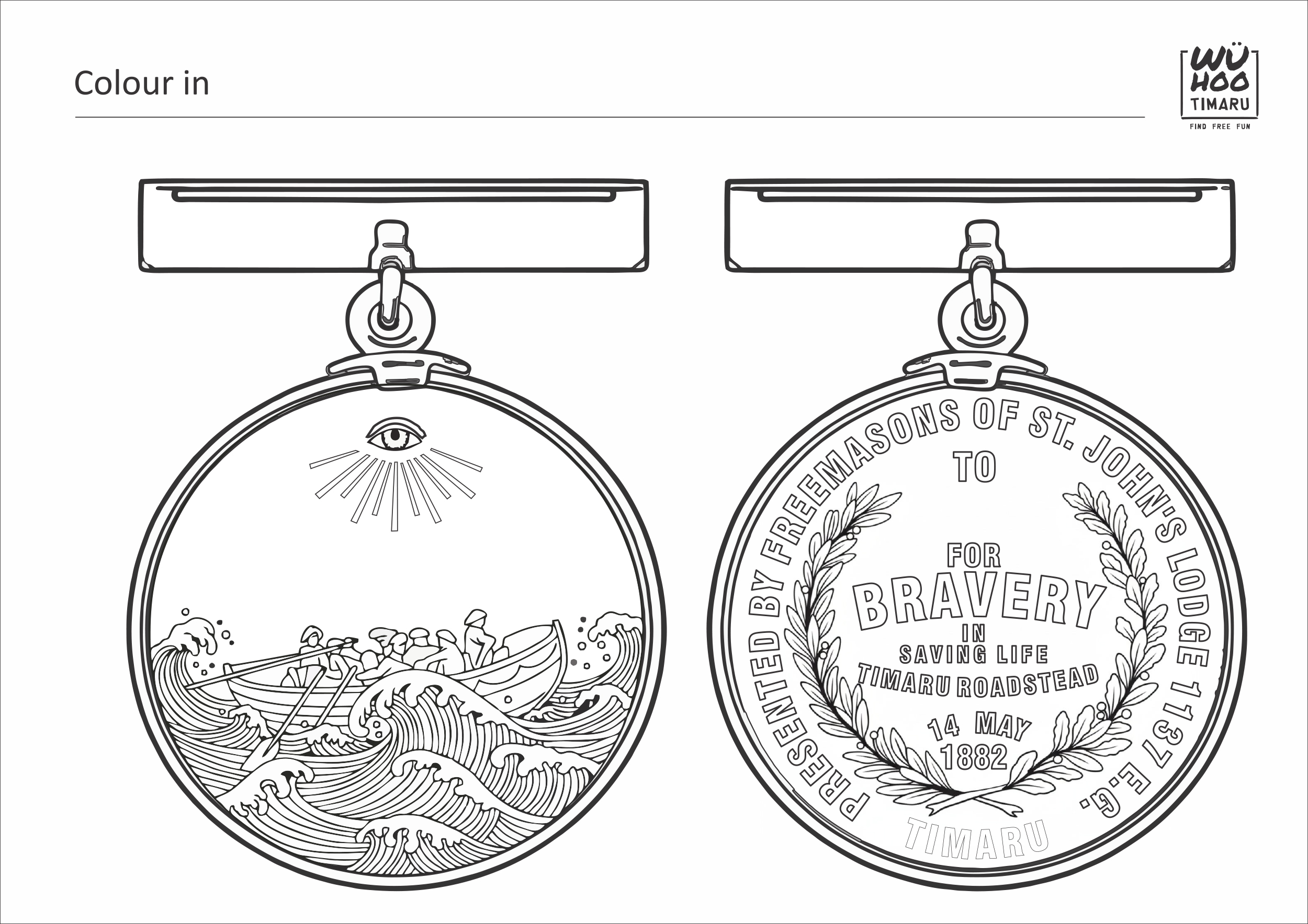 WuHoo Bravery Benvenue Medal Colour in 251202