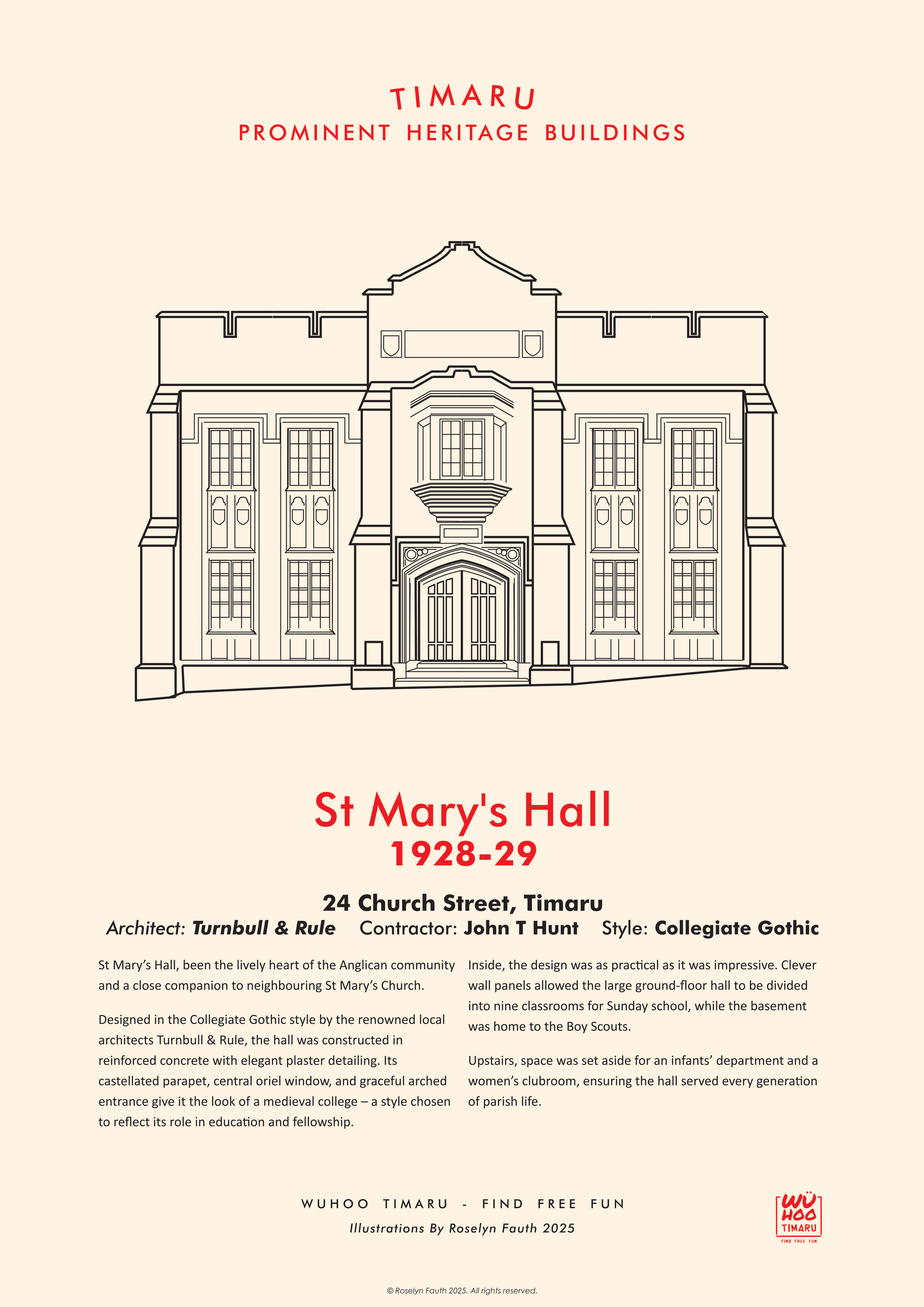 WuHoo Timaru St Marys Hall A4 250914