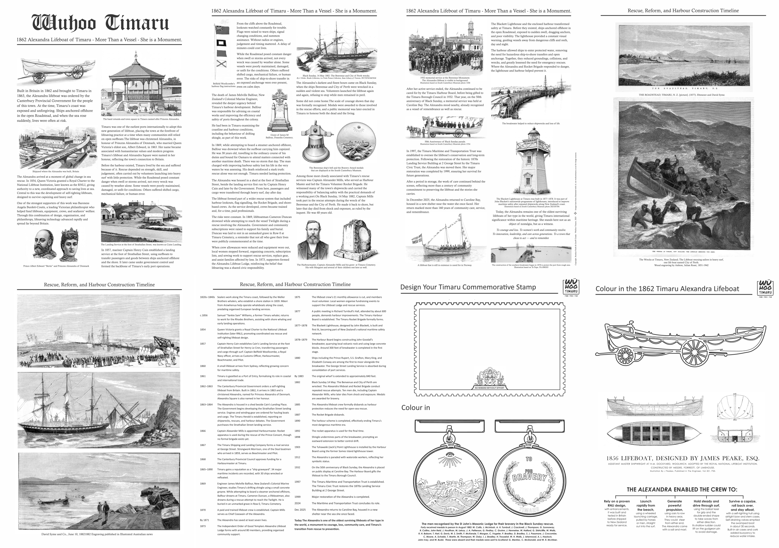 WuHoo Timaru Alexandra Lifeboat Storysheet 251217 Roselyn Fauth