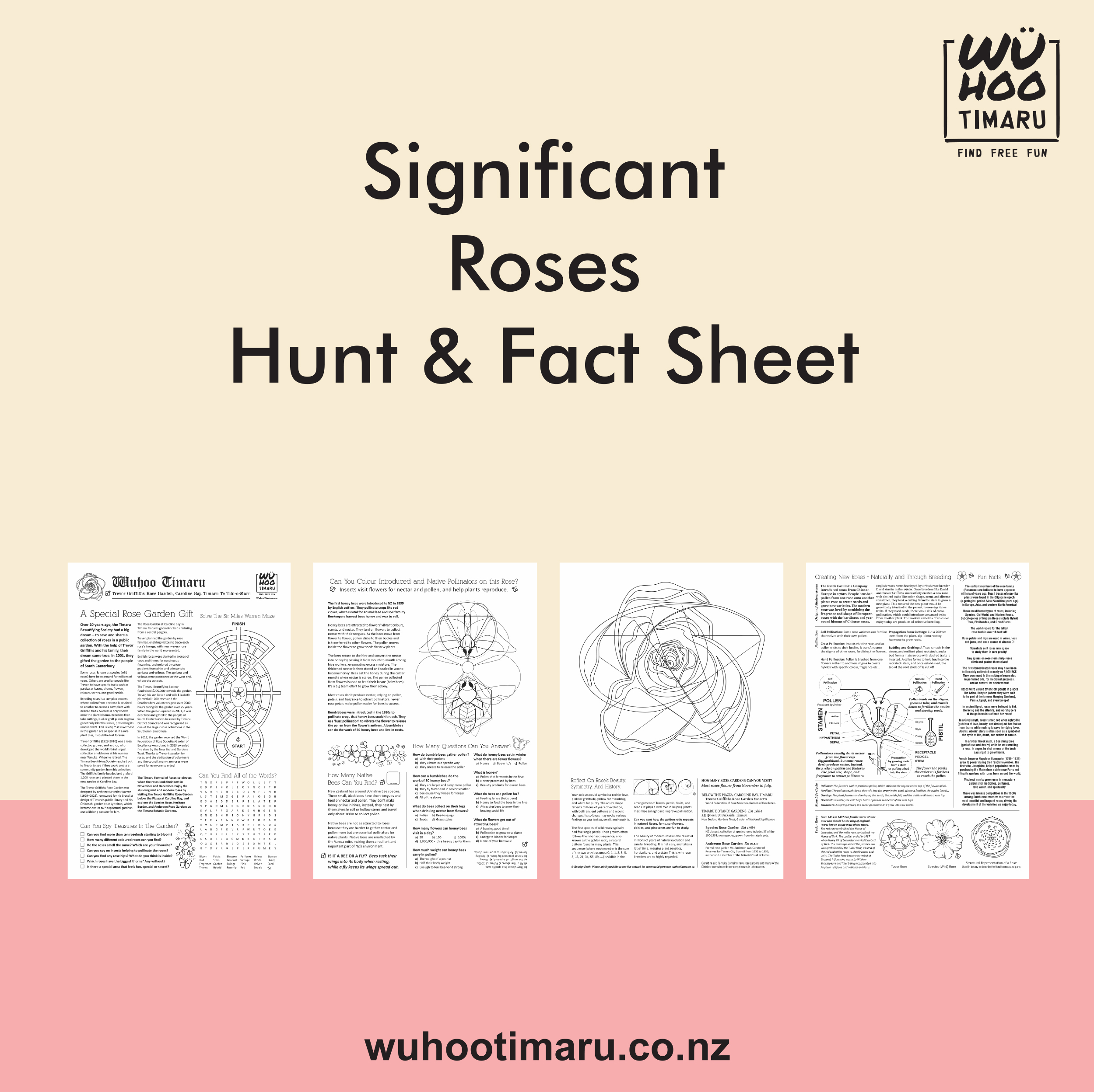 WuHoo Timaru Roses Guide and Hunt 250409 tile