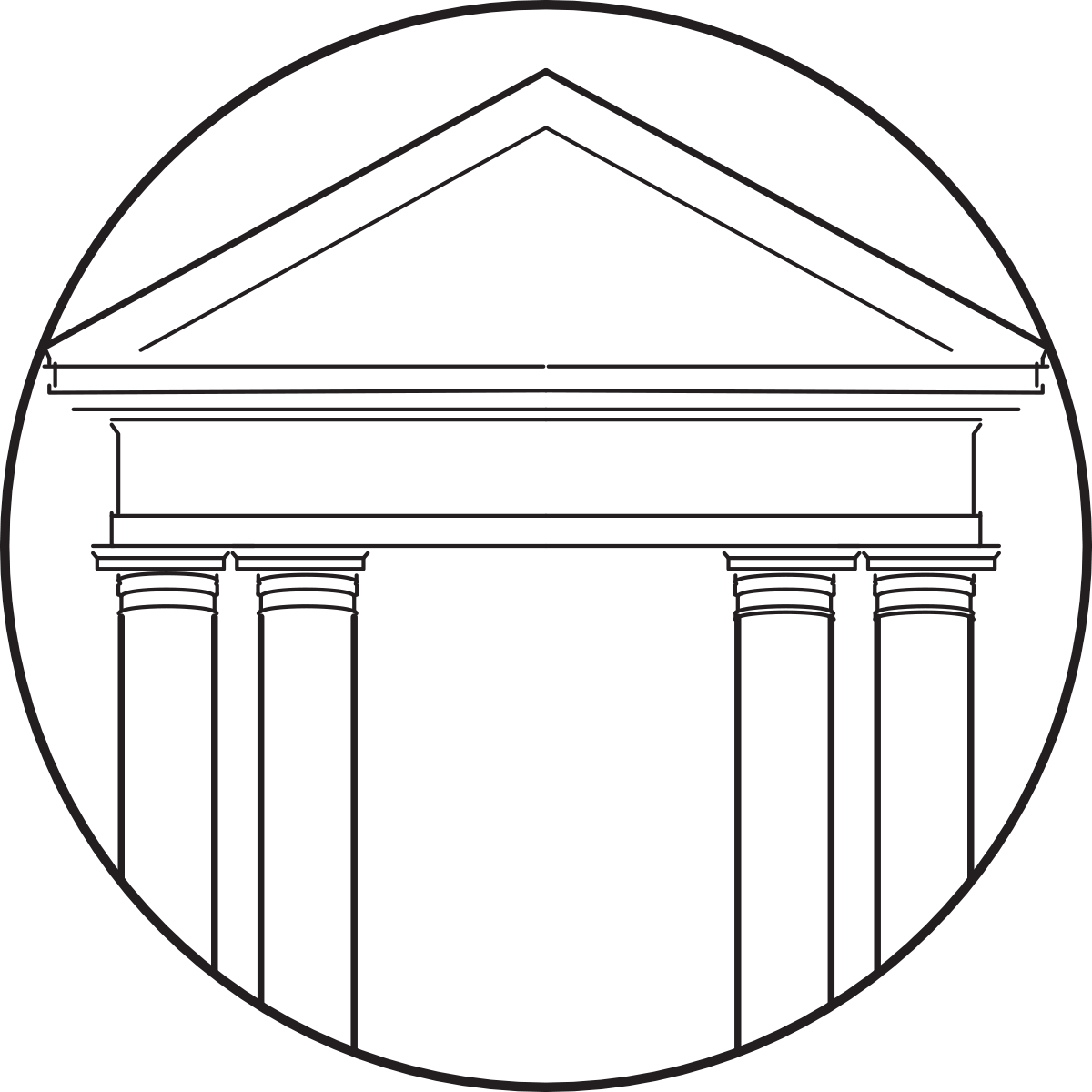 Building Detail Portico Copyright Roselyn Fauth WuhooTimaru