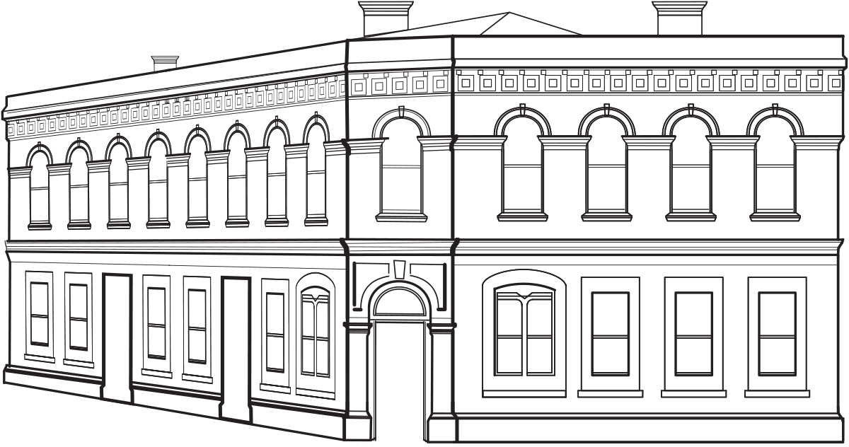 CBD BuildingPoster Old Bank Hotel Copyright Roselyn Fauth WuhooTimaru