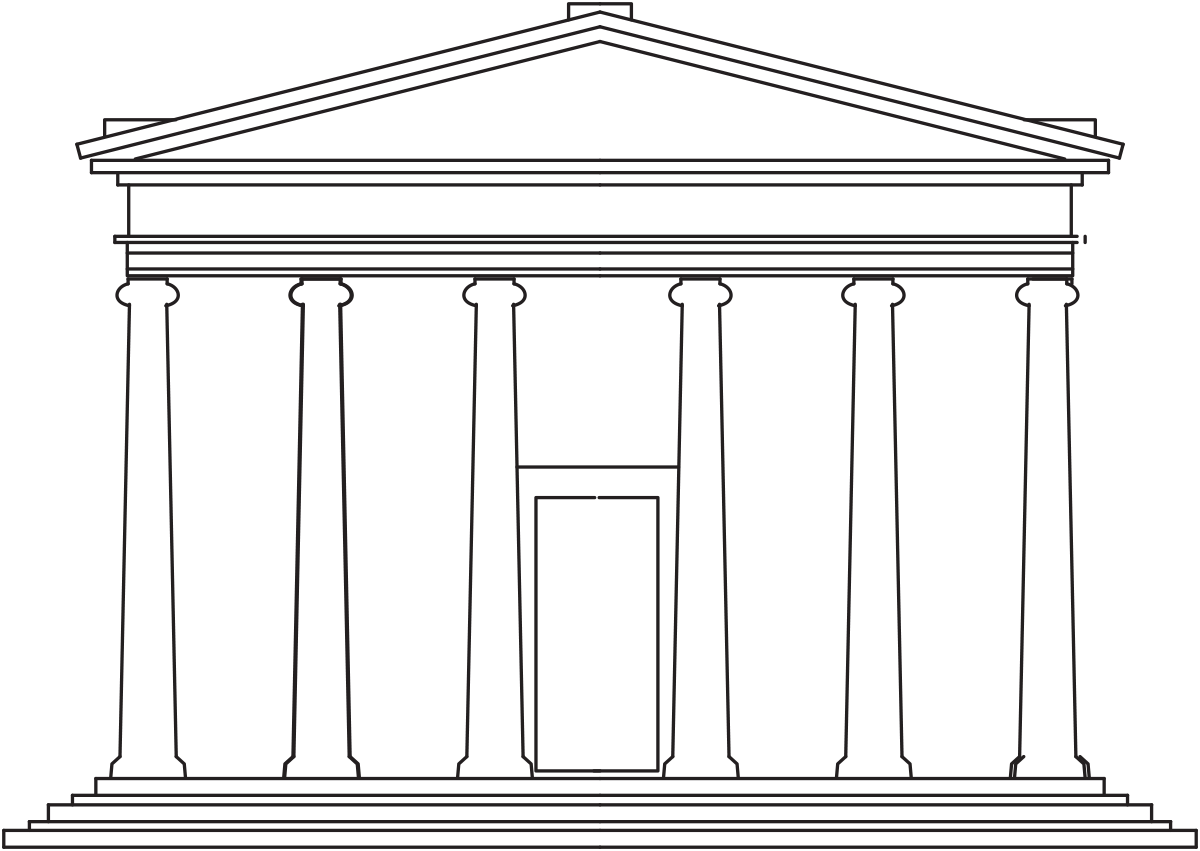 The Ideal Temple Design The Eu Style Temple According to Vitruvious Copyright Roselyn Fauth WuhooTimaru