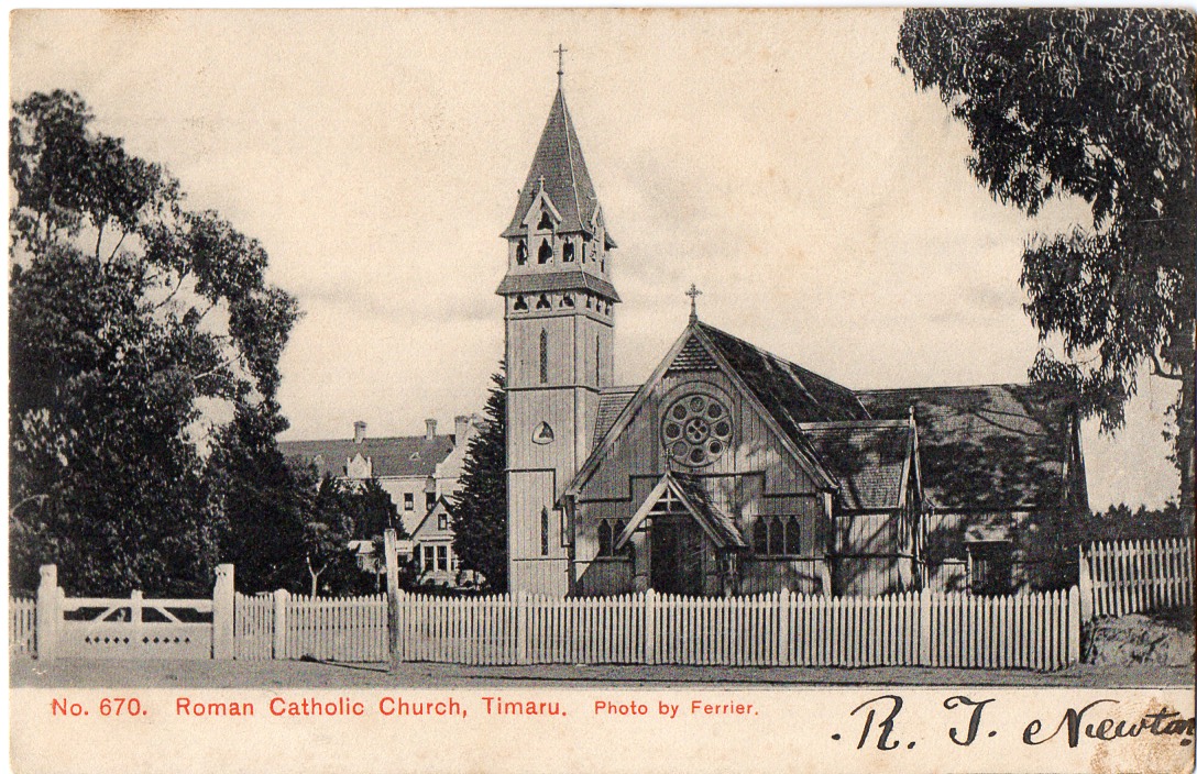 Roman Catholic Church Timaru Photo by Ferrier
