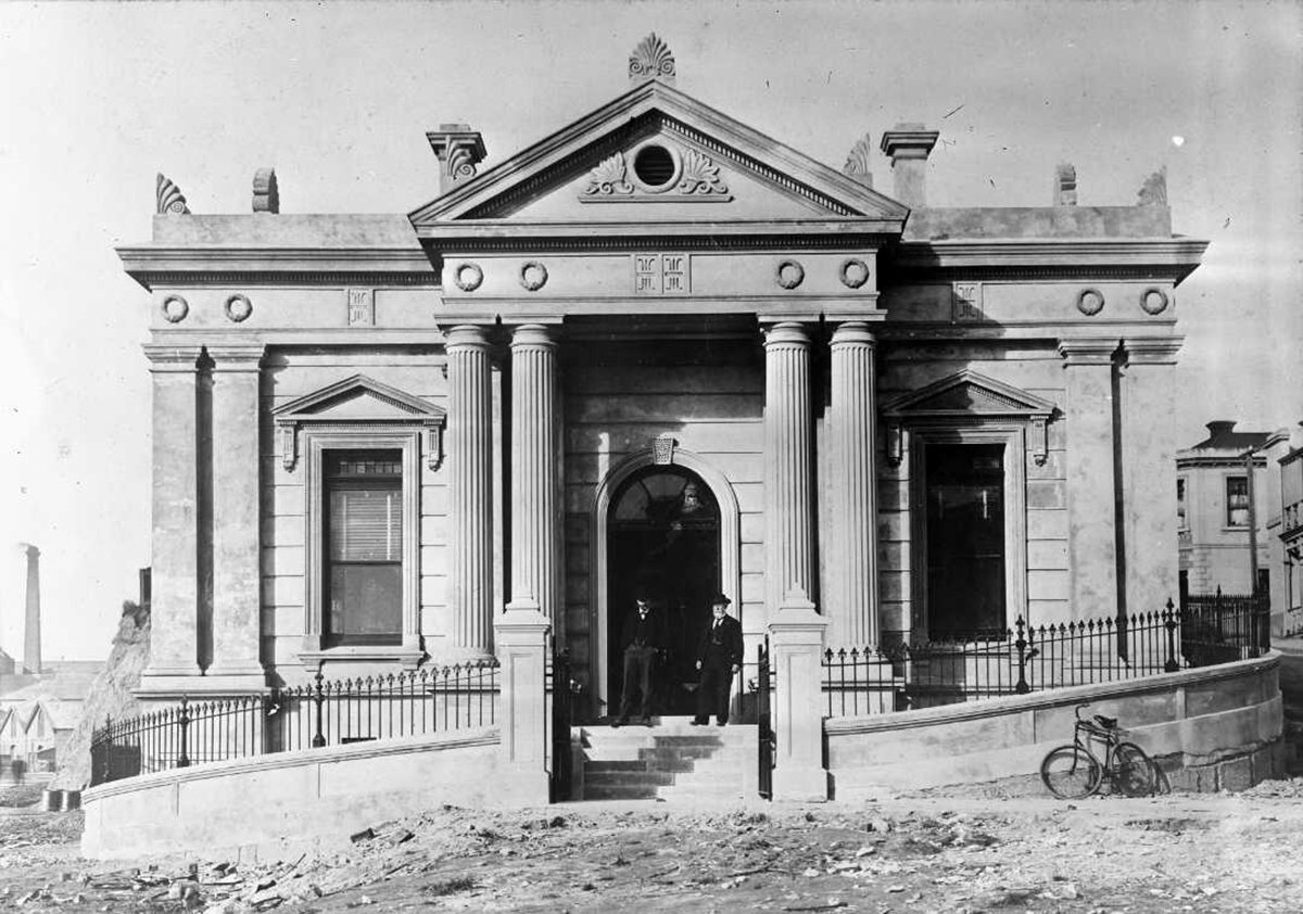 The Timaru Customs House neoclassical building Daniel West 1902 Tiaki12044242 F