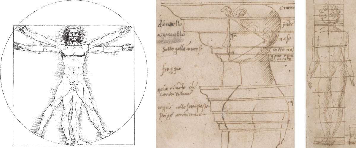 Vitruvus Inspired by the writings of the ancient Roman architect Vitruvus