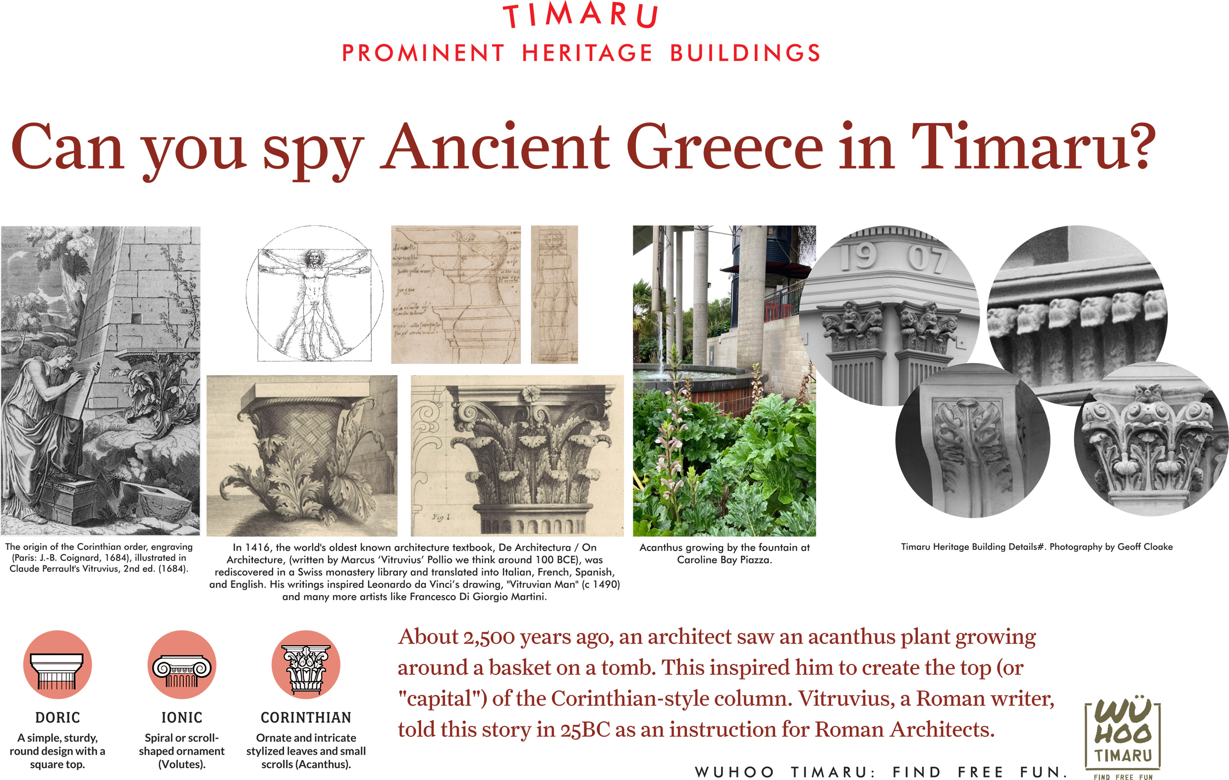 WuHooTimaru HeritageHunt Vitruvus A4 250407 Spy Ancient Greece In Timaru