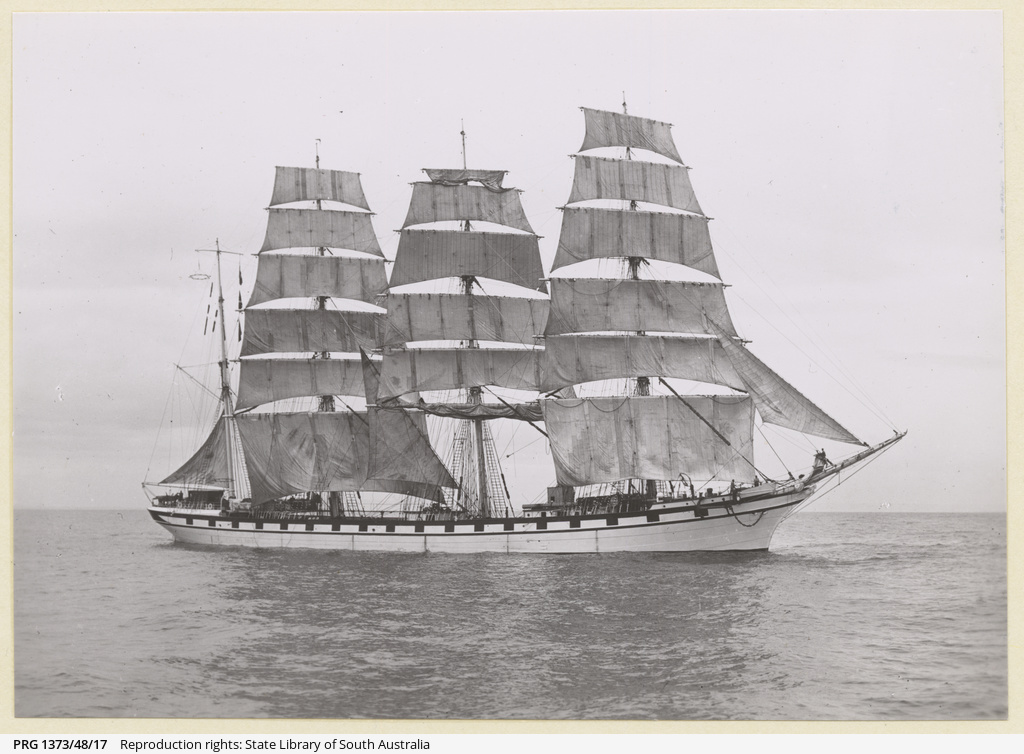 Caroline steel 4 masted barque PRG 13734817 Photograph PRG 1373 48 17 Whaling