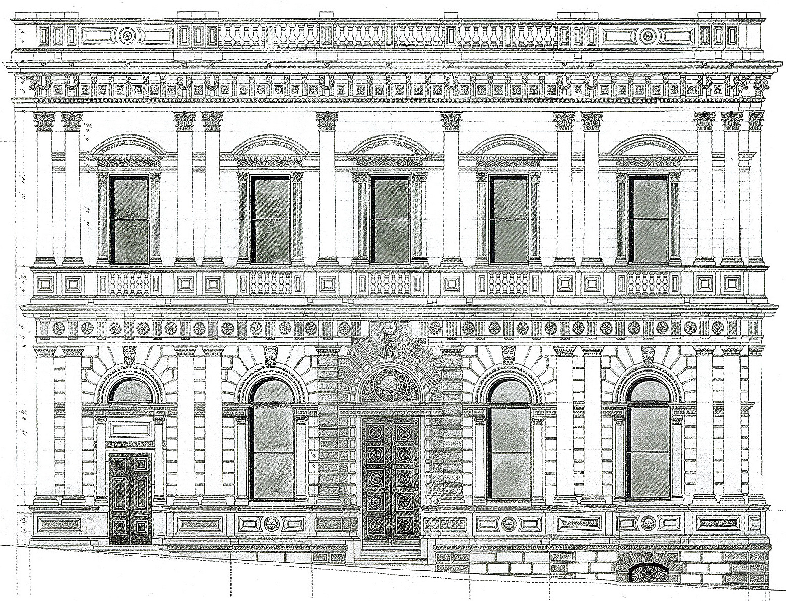 facade drawing 22 Mandeno Fraser