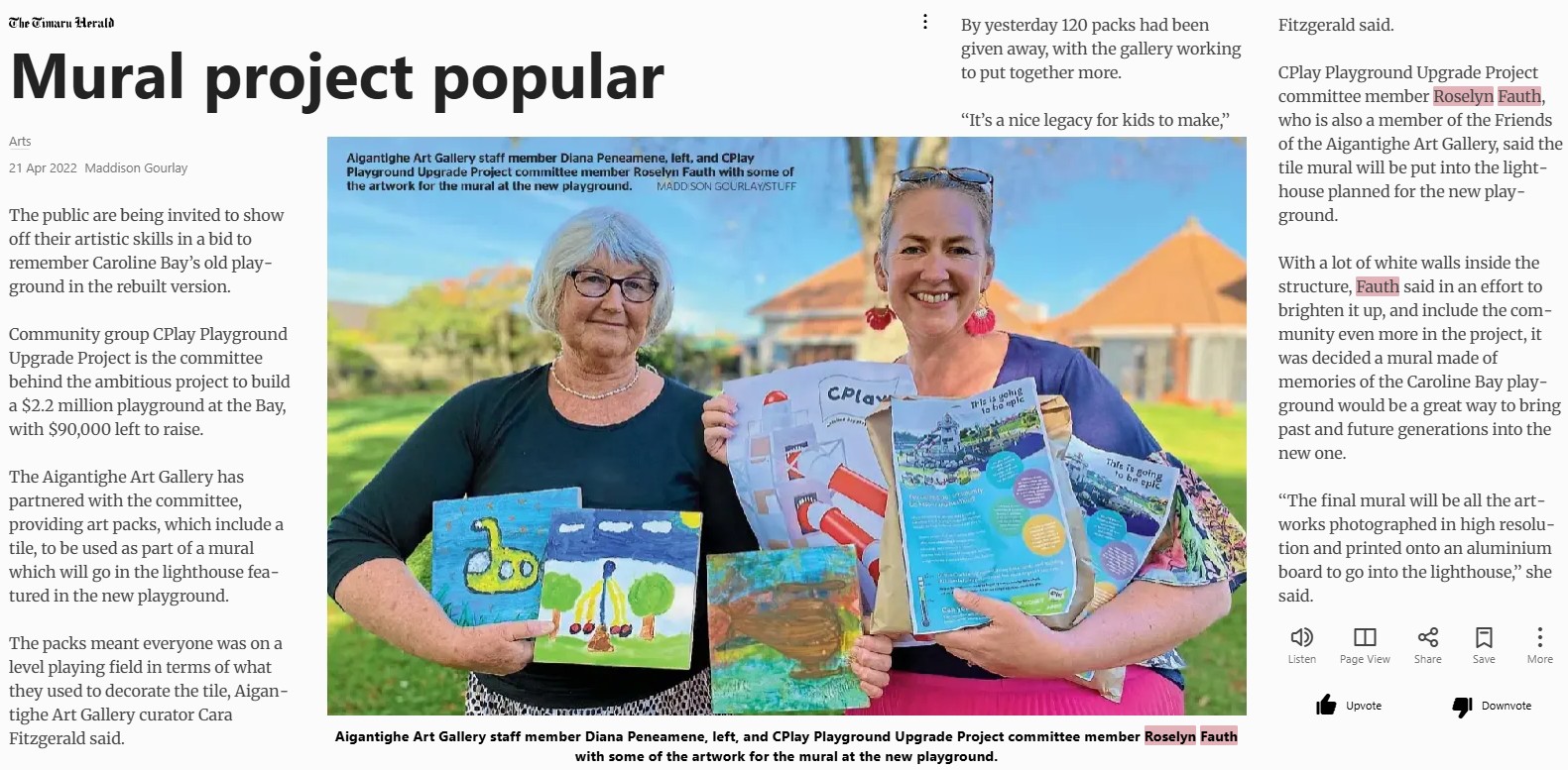 mural project popular 